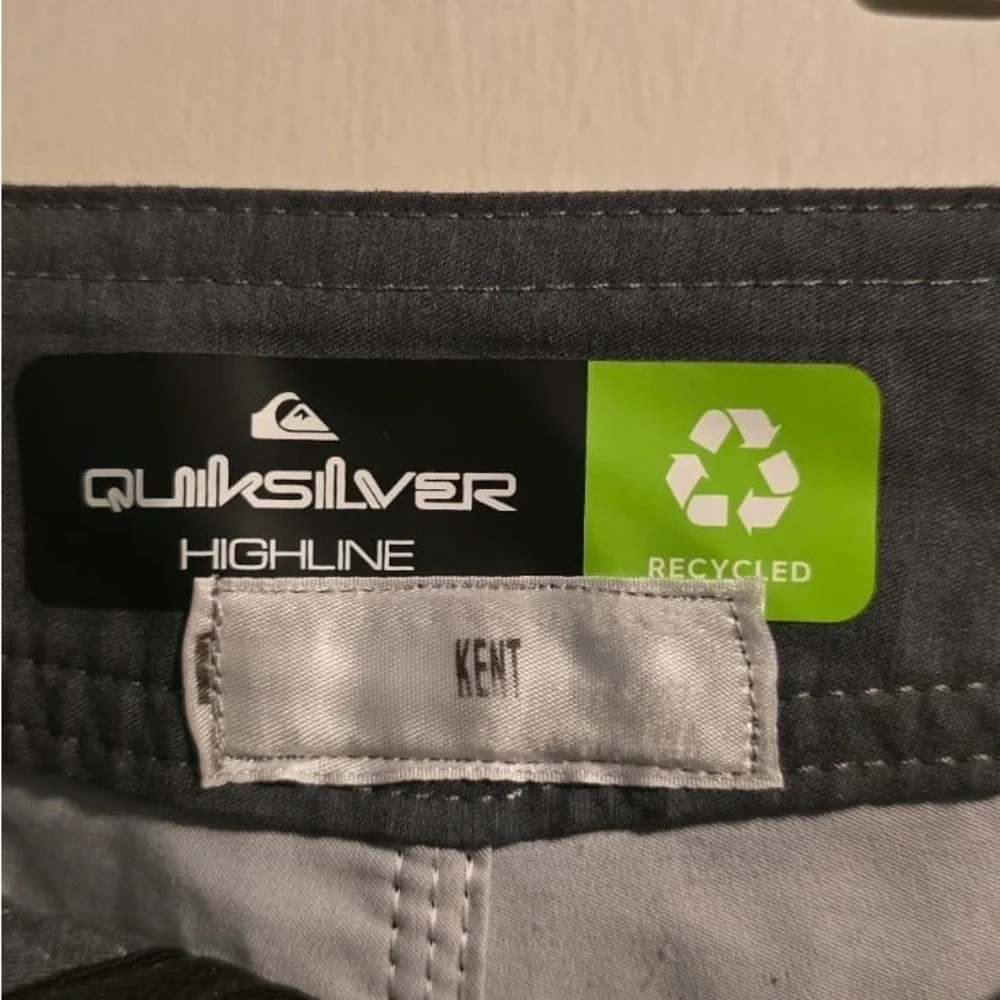 Quiksilver Men's Navy and Purple Board Shorts